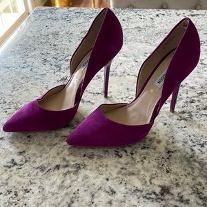 Steve Madden-8 1/2, Purple,Pointed Heels